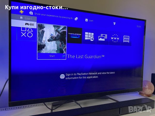 PS4 500gb с два джойстика и игра, снимка 6 - PlayStation конзоли - 46366599