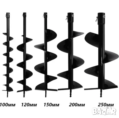 Бензинов Свредел KRAFTROYAL Двутактов Свредло за Земя 68 кубика, снимка 3 - Градинска техника - 51429537