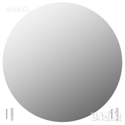 vidaXL Стенно огледало, 60 см, кръгло(SKU:245704, снимка 1 - Огледала - 45748375