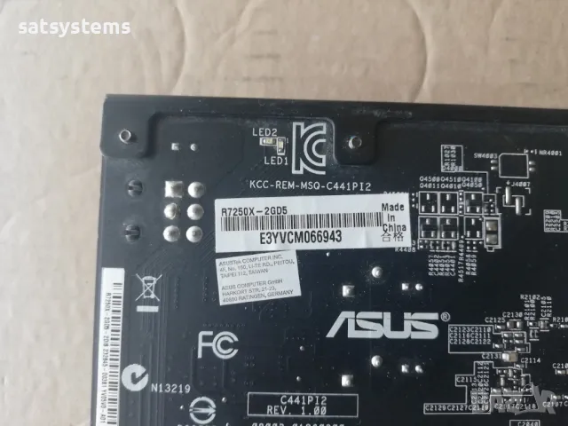 Видео карта AMD Radeon Asus HD R7 250X 2048MB GDDR5 128bit PCI-E, снимка 9 - Видеокарти - 47093497