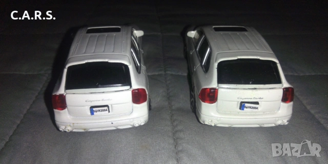 Bburago Porsche Cayenne White - Мащаб 1:43, снимка 3 - Колекции - 53220551