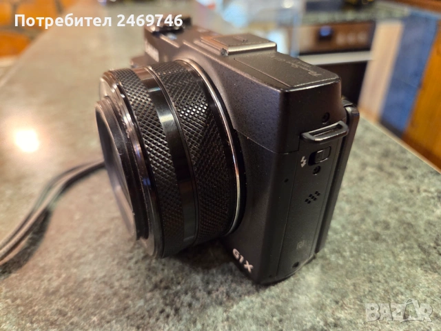 Продавам фотоапарат Canon PowerShot G1 X Mark II, снимка 4 - Фотоапарати - 53720331