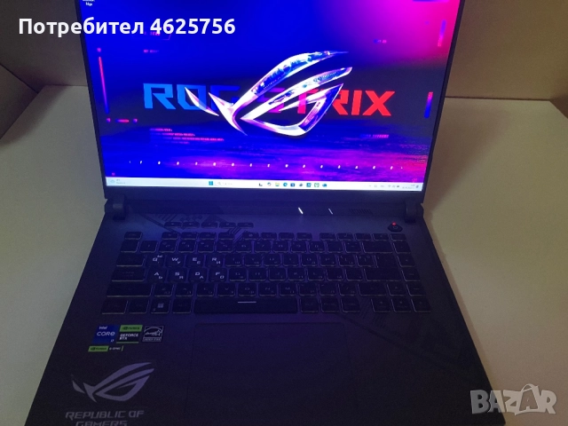 Лаптоп ASUS ROG Strix G16, снимка 6 - Лаптопи за игри - 52246670