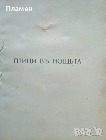 Птици въ нощта Николай Лилиевъ /1921/