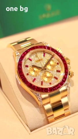 Rolex Cosmograph Daytona Diamond Red Rubin Limited Edition , снимка 2 - Луксозни - 52530724
