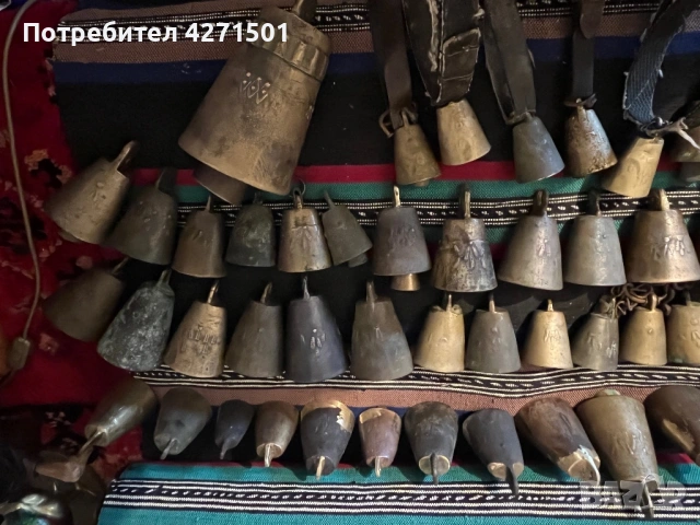 Стари чанове звънци , снимка 4 - Други ценни предмети - 53487680