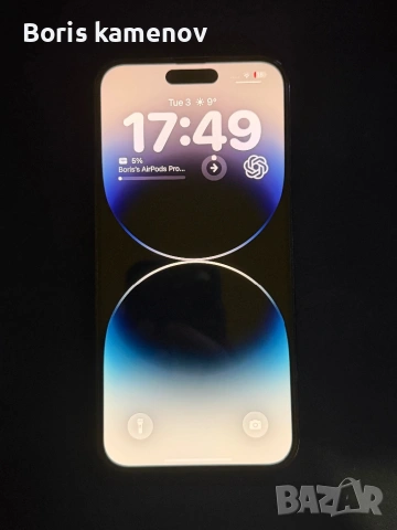 Iphone 14 pro max space black 256gb, снимка 4 - Apple iPhone - 53697603