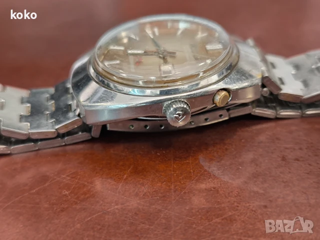 Часовник автоматичен Ricoh автентичен ретро винтидж , снимка 3 - Мъжки - 50513970