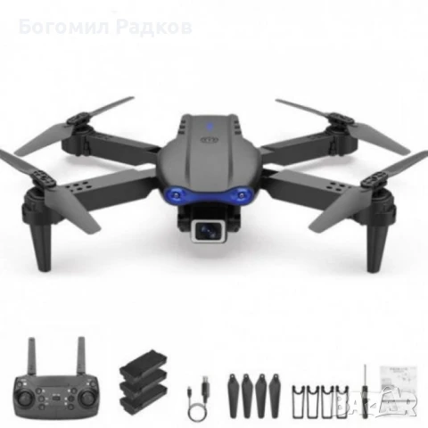 Дрон с две камери DUAL 4K CAMERAS, снимка 3 - Дронове и аксесоари - 51020502