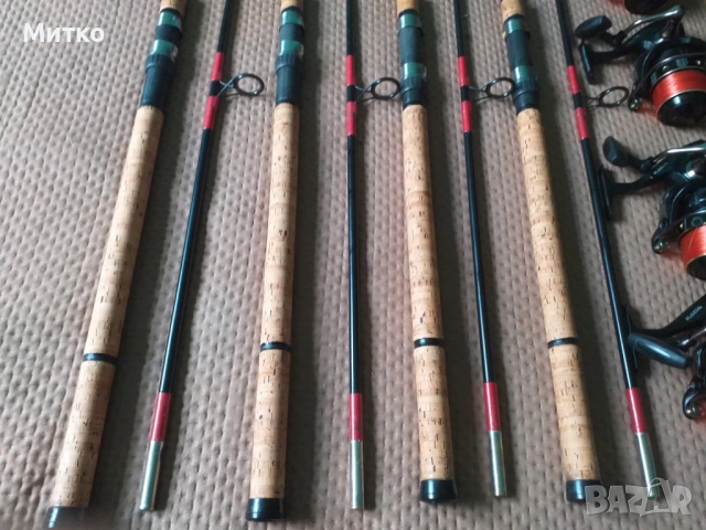 Токоз 2,70м с чисто нови макари , снимка 2 - Въдици - 52904219