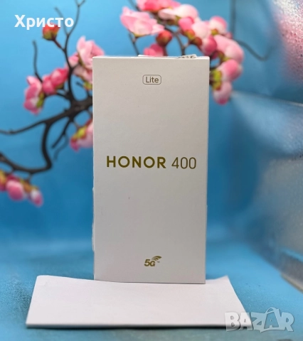 НОВ!!! HONOR 400 Lite, 8GB RAM, 256GB, Black, снимка 3 - Други - 52901927