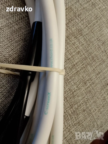 Кабел за високоговорители Chord C-ScreenX, снимка 4 - Тонколони - 54198396