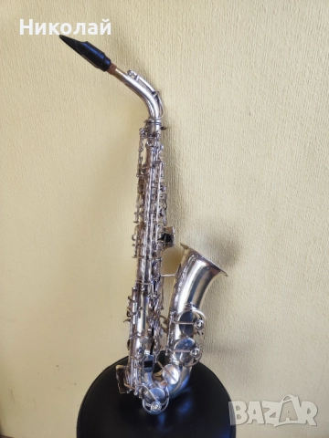 Продавам  Германски саксофон Weltklang, снимка 3 - Духови инструменти - 52678626