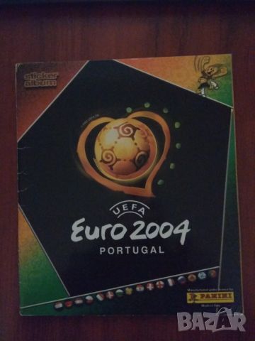 Панини албум за стикери Евро 2004