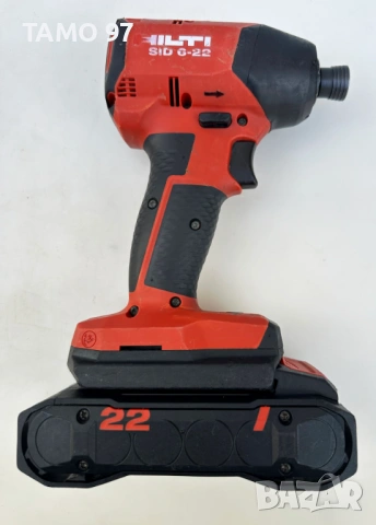 Hilti SiD 6-22 Nuron - Безчетков импакт 2х22V 4.0Ah перфектен!, снимка 3 - Винтоверти - 53193681