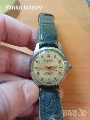 Швейцарски часовник Eloga, снимка 2 - Мъжки - 53842374