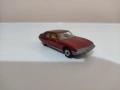 Бордо-Металик Стара метална количка Citroen S.M. Matchbox made in Bulgaria, снимка 3