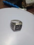 сребърен пръстен Св Георги , снимка 3
