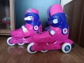 детски ролери,каска и наколенки, снимка 2