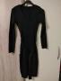 Нова дамска черна рокля, снимка 1