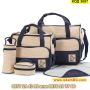 Комплект от 5бр. чанти с дръжки за детска количка или пътуване - КОД 3697