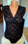 Боди от дантела и боди графит, снимка 7