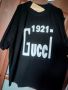 GUCCI маркови черни тениски висок клас, снимка 1 - Тениски - 45683000