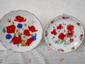 Красиви декоративни чинии с макове, снимка 2