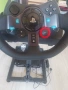 Волан с педали Logitech G29, за РС и PS4/PS5 + допълнително стойка за модела, снимка 5