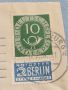 Два стари пощенски пликове с марки и печати Германия за КОЛЕКЦИЯ ДЕКОРАЦИЯ 45746, снимка 7