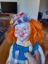Стара кукла,клоун #15, снимка 3