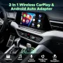 Нов Безжичен CarPlay/Android Auto Донгъл - Лесно Свързване, Компактен Дизайн, снимка 7