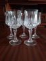 Немски кристални чаши за вино, красиви, старинни, снимка 1 - Други ценни предмети - 40280978
