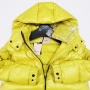 TWINSET НОВО! Дамско Зимно Палто Дълго Пухено Яке Пух Жълто-Зелено M-L, снимка 9