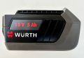 Wurth - Master Li 18V/5.0Ah Basic - Нова акумулаторна батерия 18V 5.0Ah, снимка 2