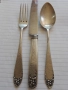 Антични или ретро сребърни прибори за хранене., снимка 2