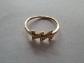 Дамски златен пръстен / Злато за материал - 1,32 гр. / 585 / 14К, снимка 1