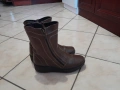 Български дамски боти от естествена кожа, снимка 2