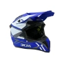 Кросова Каска за Мотокрос и Ендуро, Cross Helmet, Blue, снимка 7