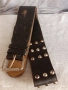 Модерен кожен колан с капси много красив стилен дизайн 28019, снимка 6