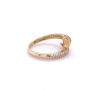 Златен дамски пръстен Cartier 2,25гр. размер:57 14кр. проба:585 модел:23701-2, снимка 3
