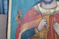 Стара Българска икона Христос Пантократор, снимка 6