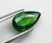 Елегантен Цаворит гранат в шокиращо зелен цвят 0.99кт.! Сертифициран! Нов!, снимка 8