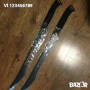Катана Меч Два броя комплект SW-36 Katana с калъф Нинджа Мачете , снимка 2