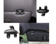 Щипка държач за сенник VW Audi Skoda – комплект 2 бр., черна, 35x35 мм, снимка 2