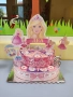 Хартиена/картонена торта за момиче , снимка 12