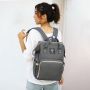 Детска раница-чанта за аксесоари с многофункционална използваемост / Цвят: Сиво, снимка 13