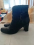 Черни ботушки на JANET D естествена кожа, снимка 3
