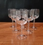 *Cristal d'Arques * Франция сервиз от 6 бр. големи кристални чаши за вино, снимка 2