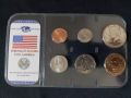 Комплектен сет - САЩ от 6 монети 1971 - 2006, снимка 1 - Нумизматика и бонистика - 45116542